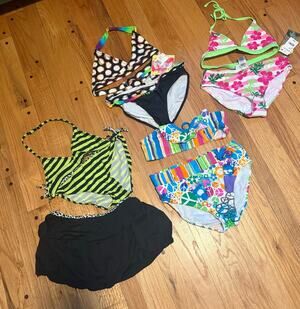 NEW Swim suit lot (3)! Girls Sz 16 - all NEW
